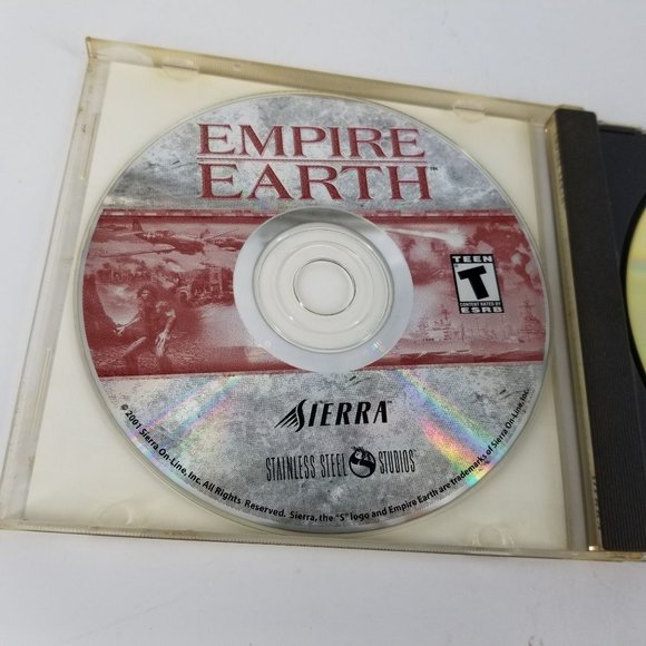 Empire Earth Windows PC CD Rom Game 2001 Strategy RTS Rick Goodman Conquest - Picture 4 of 5